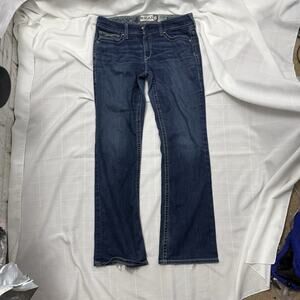 Ariat Women’s Bootcut Jeans Size 29 Dark Wash Stretch Western Denim
